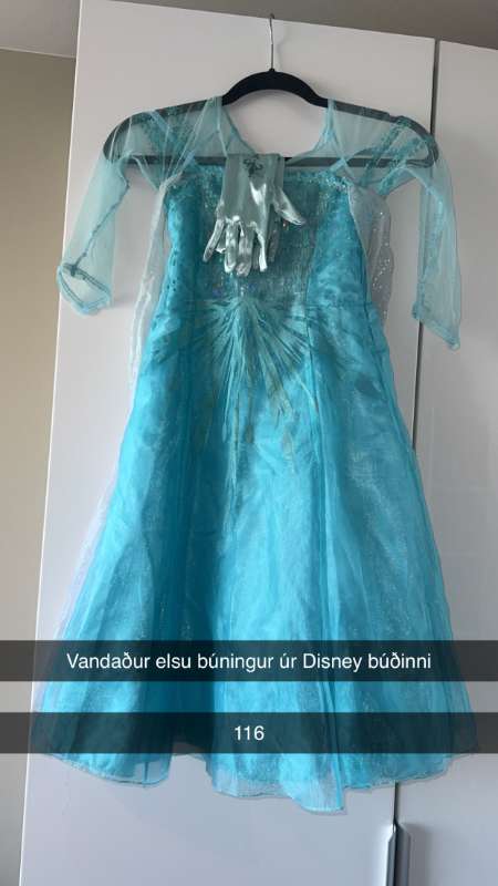 Elsubúningur úr Disneybúð 116