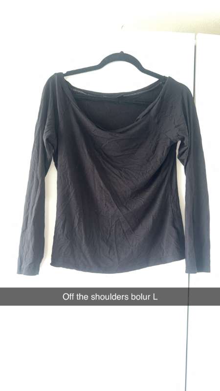 Off the shoulders bolur L