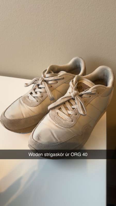 Woden strigaskór úr ORG 40