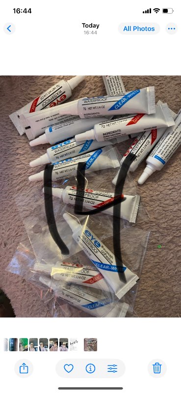 Eyelash glue