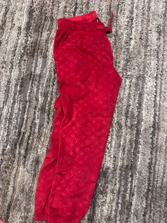 LV red pants