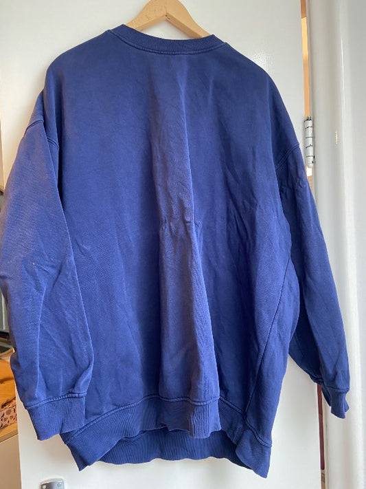 Weekday oversized peysa blá