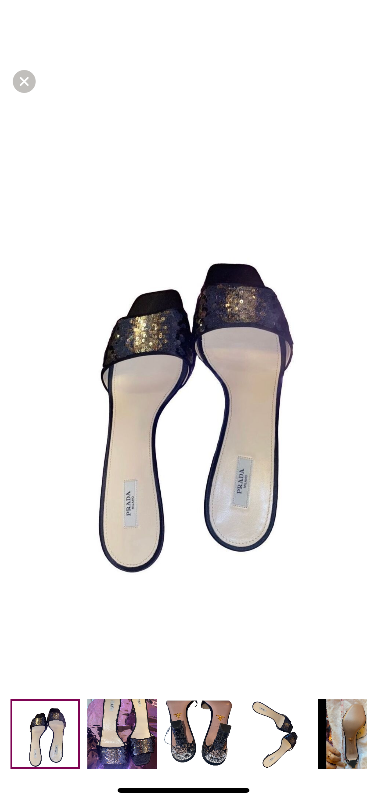 Prada Sparkle Shoes