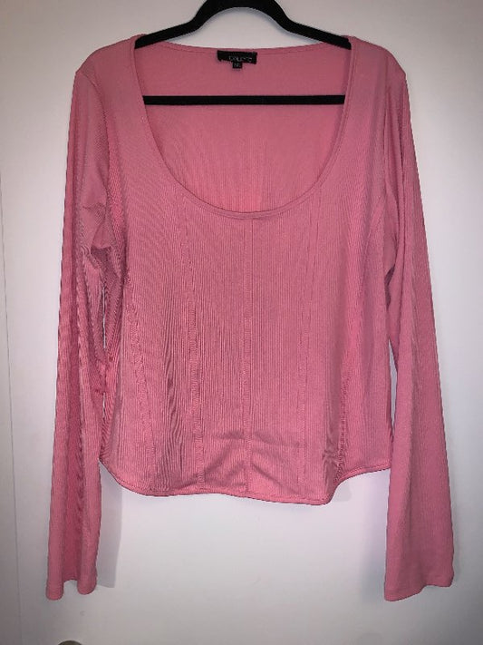 Bleikur langermabolur