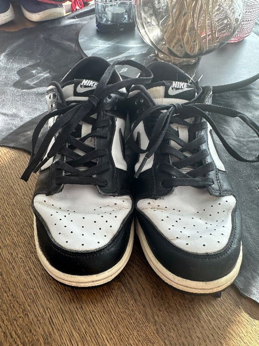 nike dunk low svartir