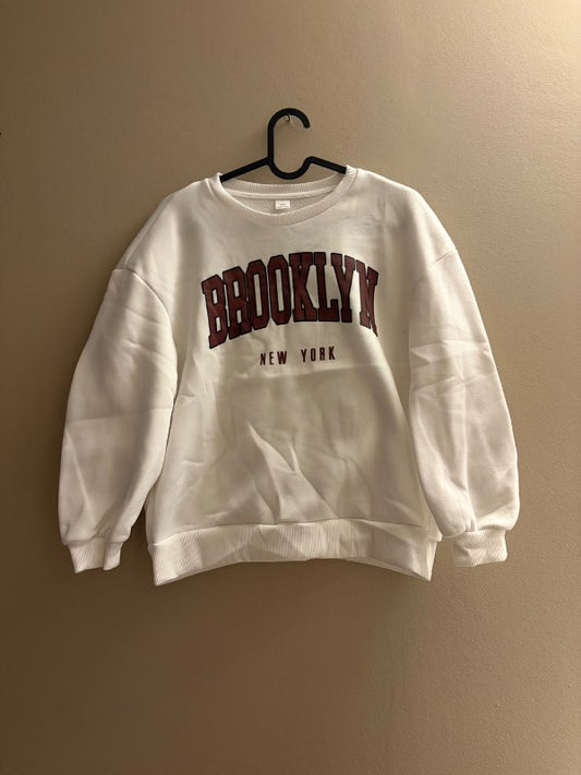 Brooklyn peysa hvít