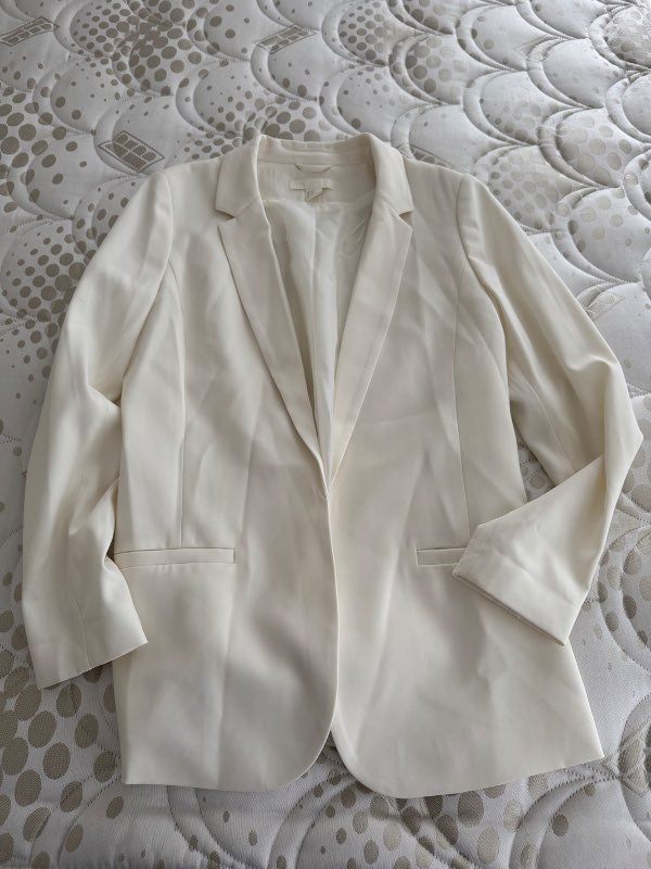 Hvítur blazer