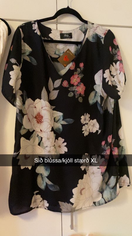 Síð blússa/kjóll