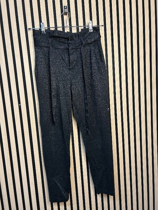 Glimmer buxur svartar