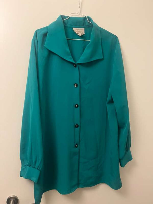 Vintage skyrta græn