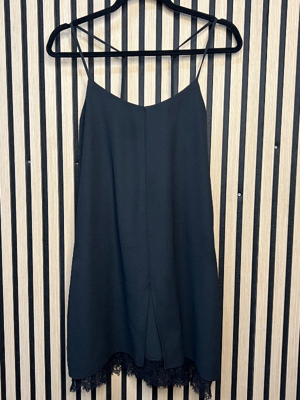 Topshop kjóll blúnda svartut