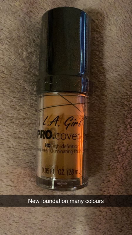 Foundation many colours