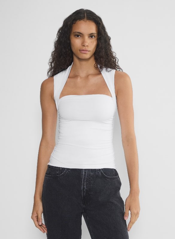 Aritzia contour flourish top