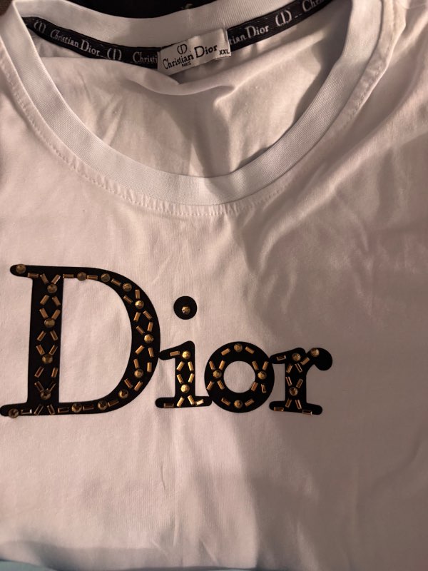 Dior pink T-shirt