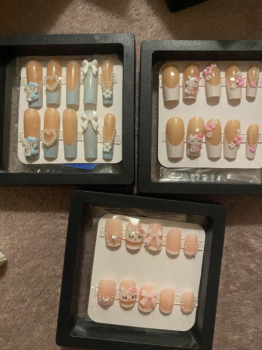 Press on Hello Kitty