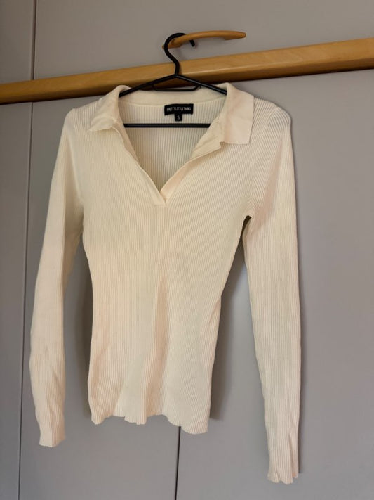 Bolur langerma með kraga