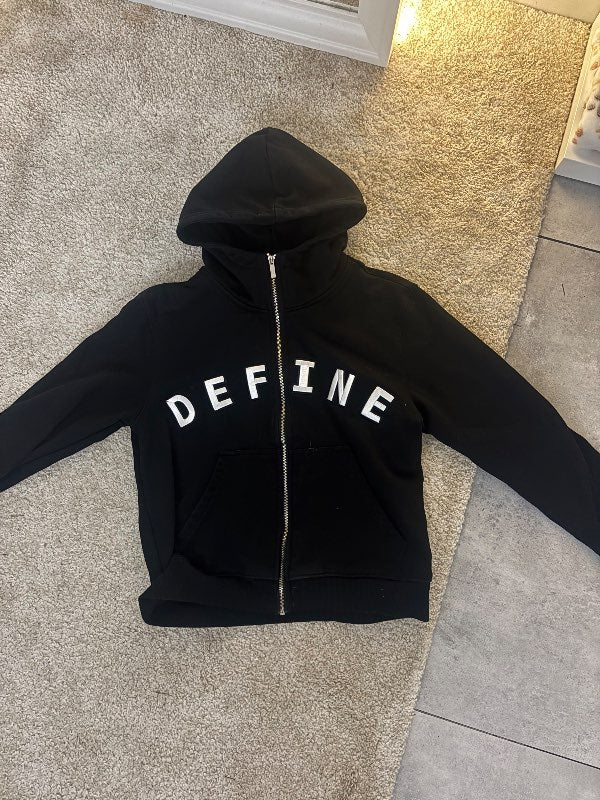 Svört DFL big logo peysa