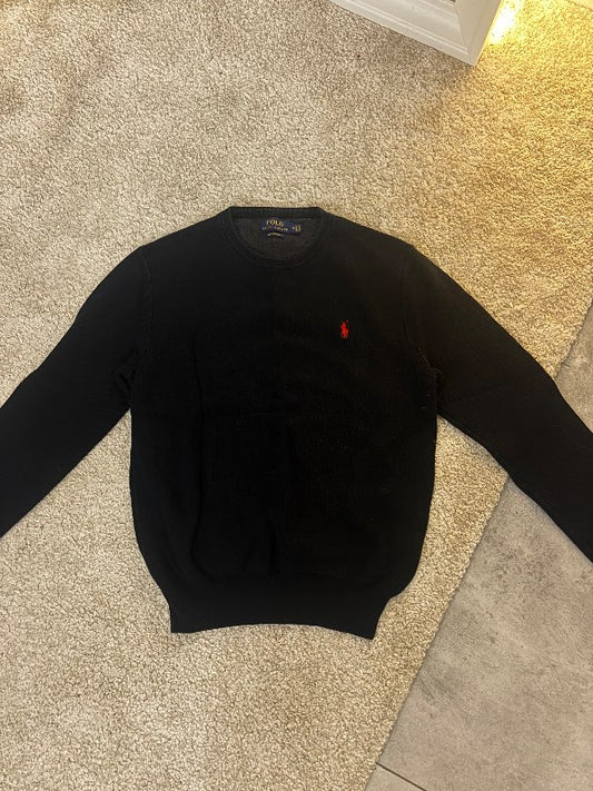 Svört Ralph Lauren peysa