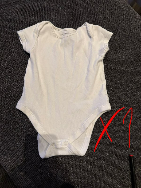 Samfella hvít
