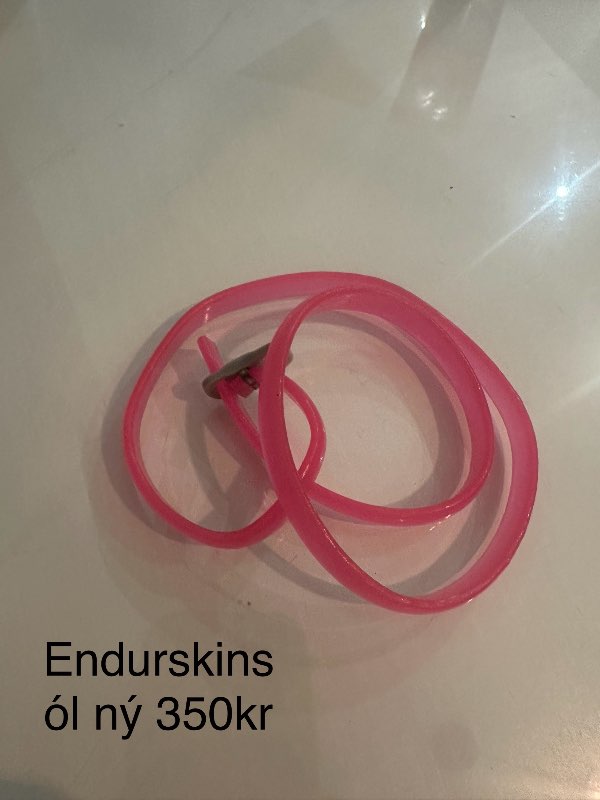 Bleik endurskins ól ný