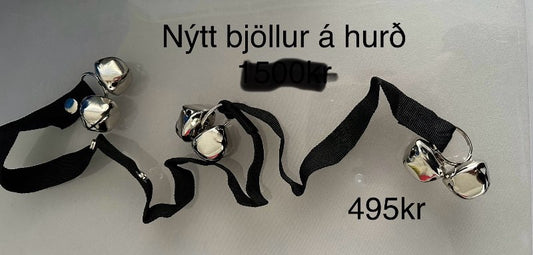 Bjöllur setja við hurð