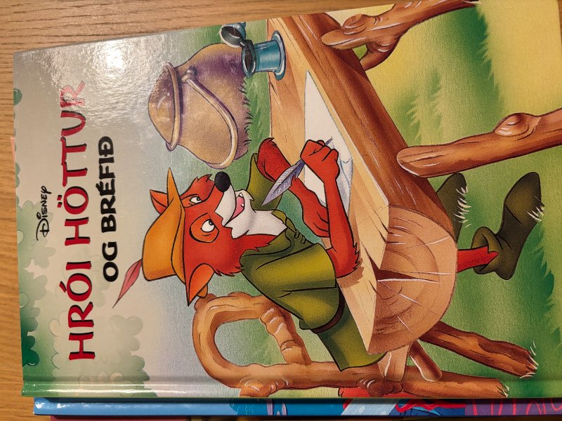 Hrói höttur og bréfið