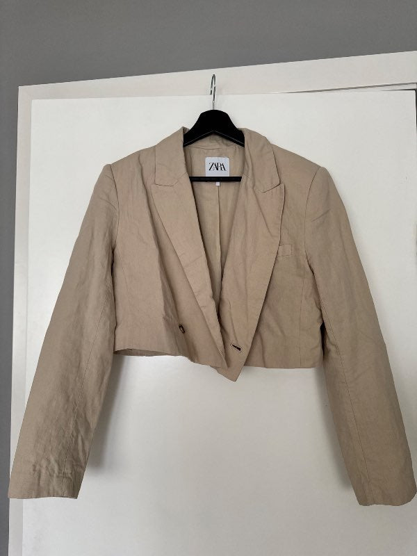 Cropped blazer