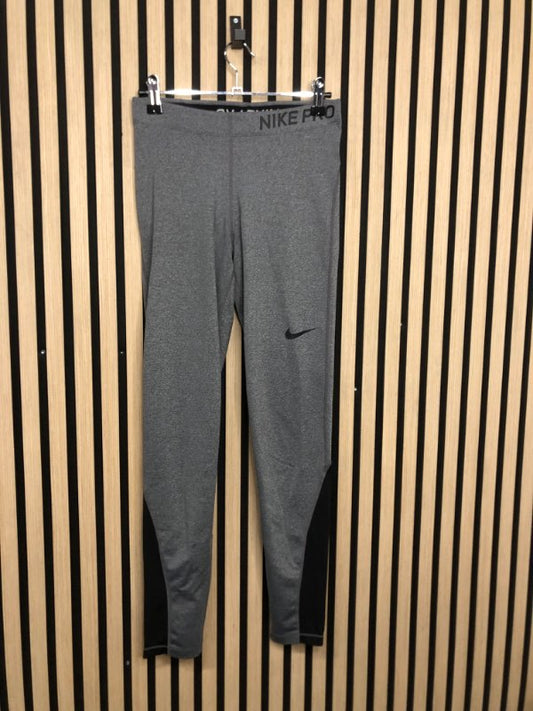 S- NIKE PRO gráar leggings