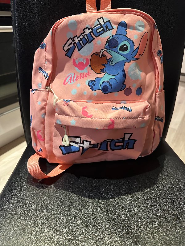 Bleik Stitch bakpoki ný