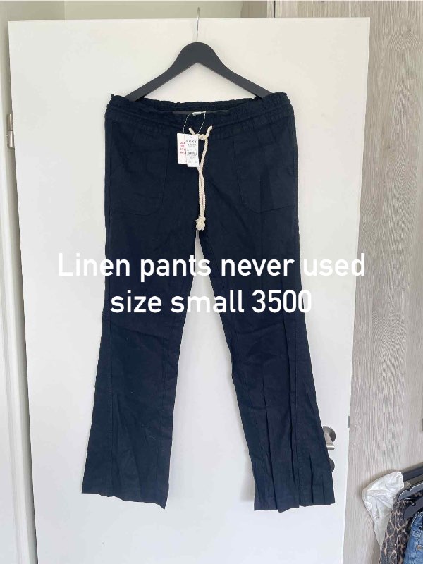 Linen pants buxur