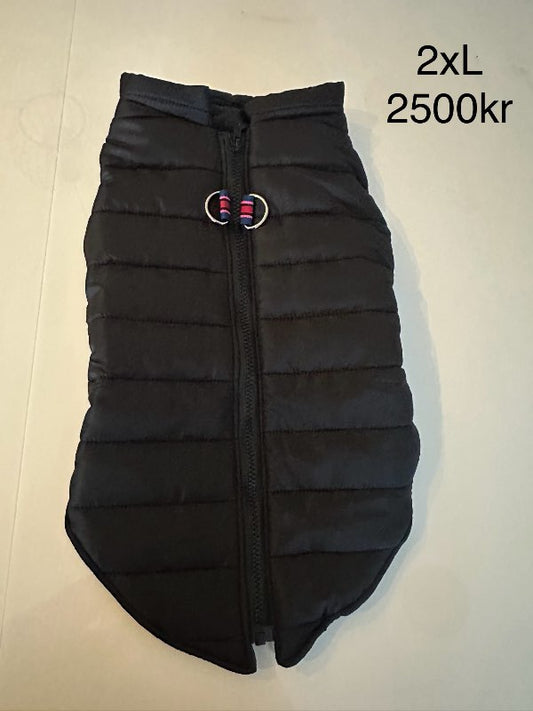 Svört úlpa/vesti 2XL