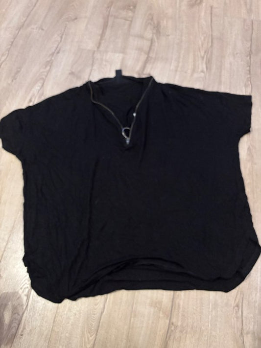 Bolur svartur með hring í rennil