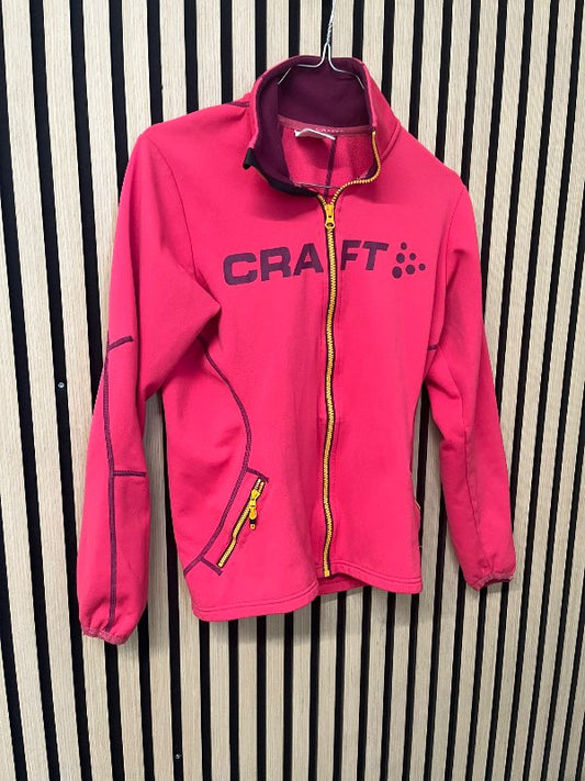 Flíspeysa bleik craft