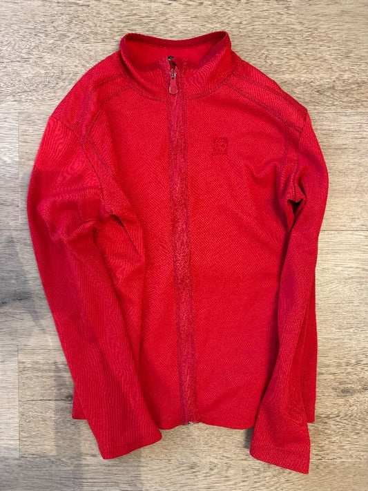 66North Loki rauð rennd peysa