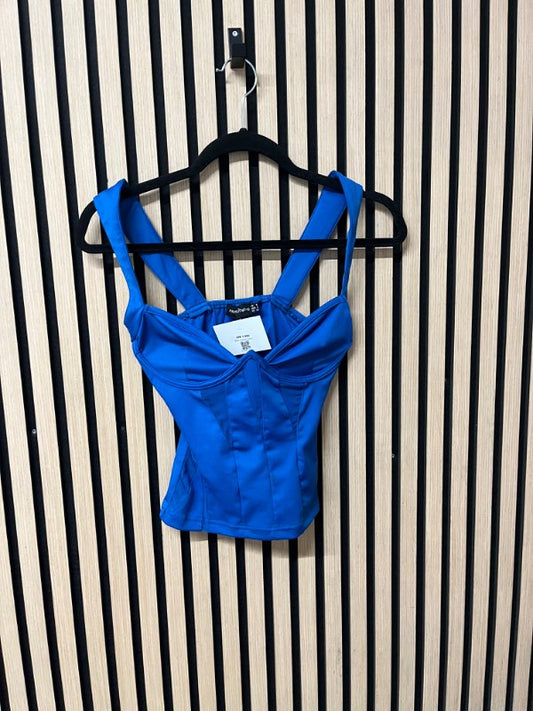 Blár corset bolur