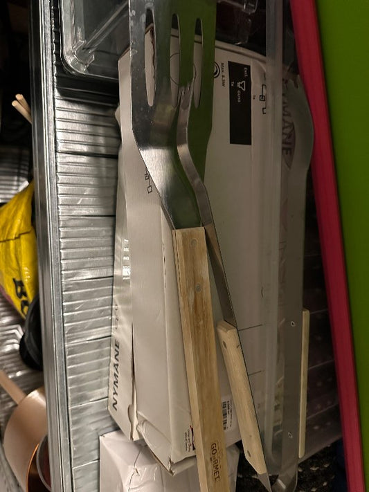 2 stór grill verkfæri