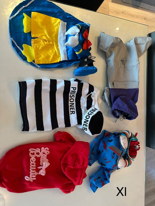 Prisoner búningur með hatt