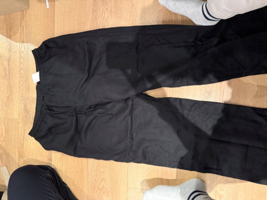 Svartar wide leg Zara