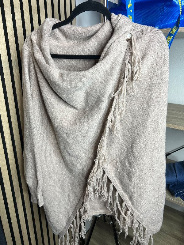 Poncho beige