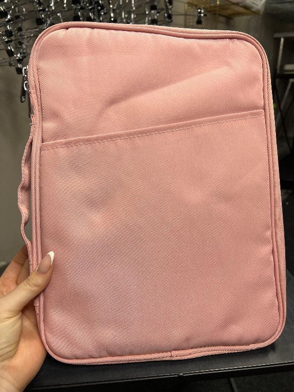 Tölvu/ipad taska bleik