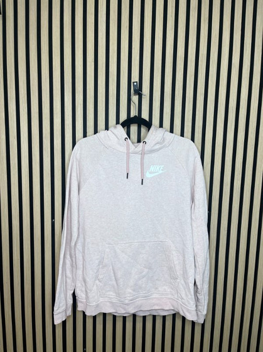 Bleik nike peysa