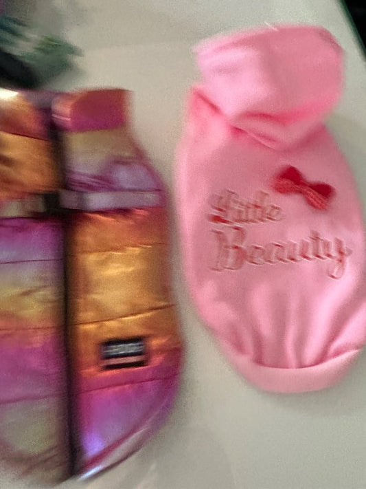 Bleik peysa litle b. st,M