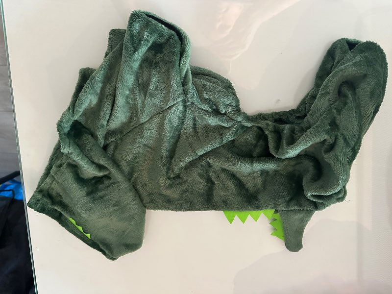 Grænn risaeðlu heilgalli hunda XXL