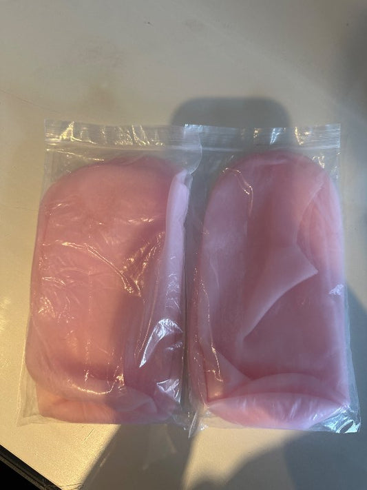 Bleikt á fætur til að halda raka yfir nótt