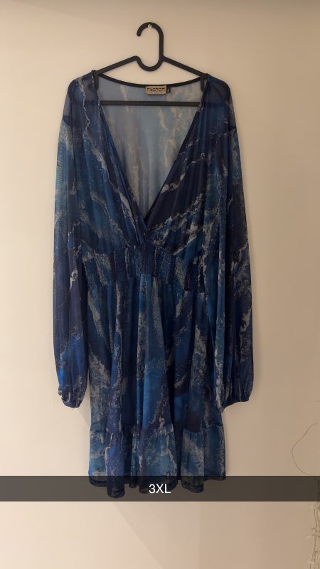 Kjóll Blár Factori