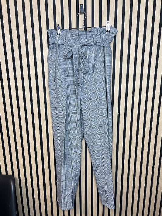 H&M köflóttar sparibuxur