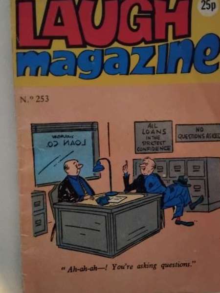 Tímarit. Laugh magazine