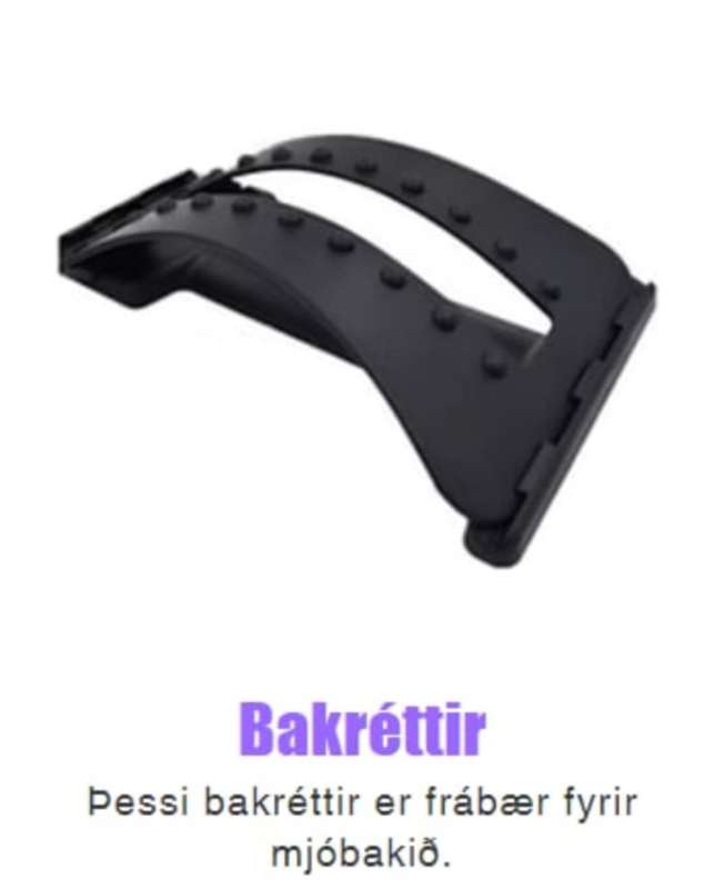 Bakréttir