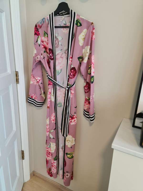 Kimono bleikur