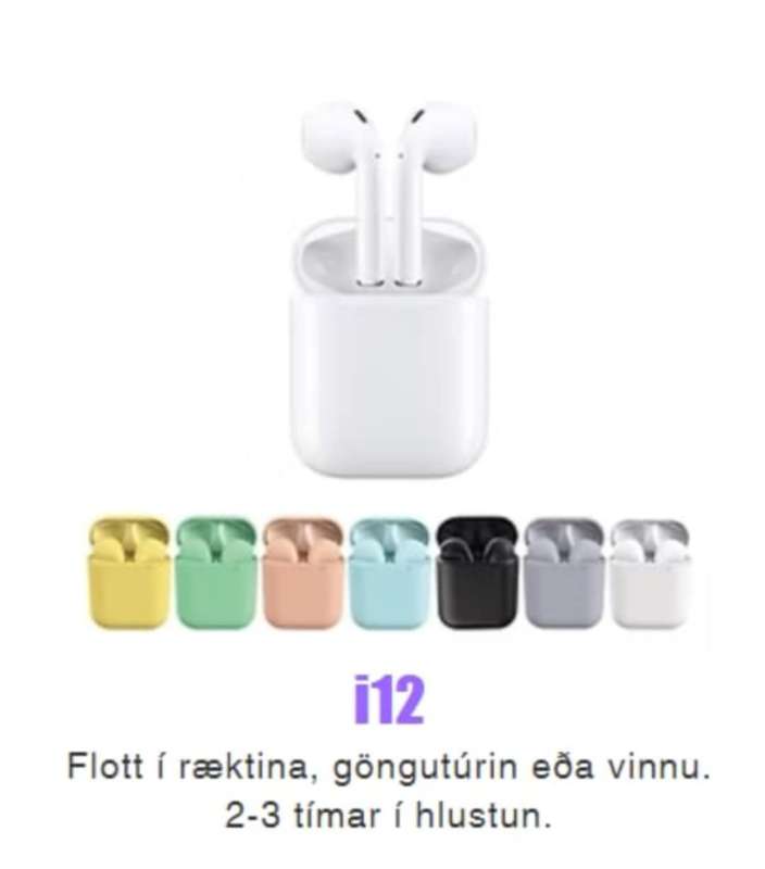 i12 heyrnatól svört